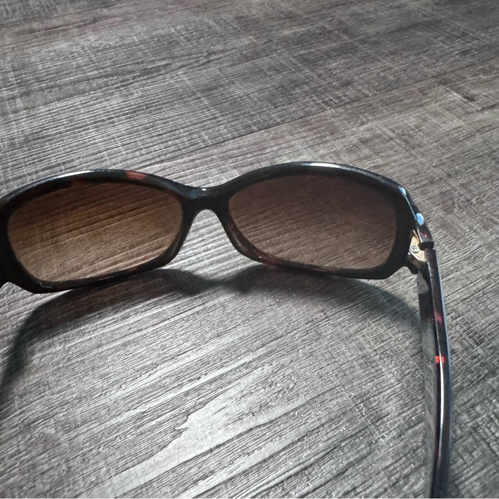 Coach Designer Tortoise Shell Frame Sunglasses Wi… - image 8